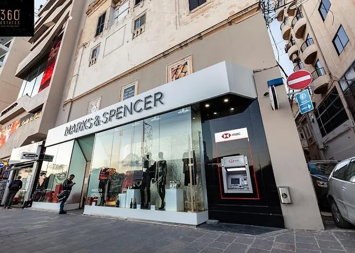 Seafront 4br With Mesmerising Balcony & Views By 360 Estates Σλιέμα